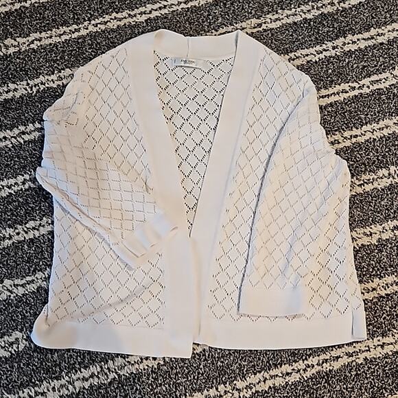 JONES NY Open Knit Cardigan 2X - Picture 4 of 10